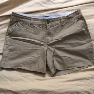 Khaki shorts from Old Navy. Like New!
